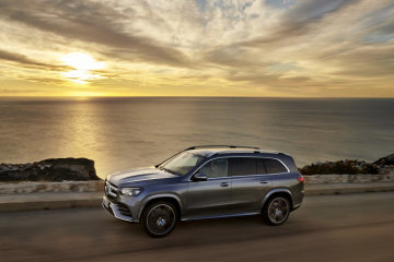 Mercedes-Benz GLS, 2019, AMG Line, designo selenite grey metallic