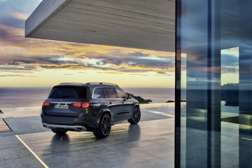 Mercedes-Benz GLS, 2019, AMG Line, designo selenite grey metallic