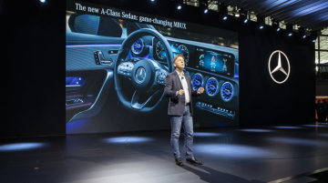 Following the successful "eve" event Britta Seeger, Member of the Board of Management of Daimler AG, responsible for Mercedes-Benz Cars Sales and Dietmar Exler, President  &  CEO of Mercedes-Benz USA, presented three further world premieres on the first press day of the NYIAS 2019: on display for the first time in the Big Apple were the new Mercedes-Benz GLS, the Mercedes-Benz GLC Coupé and the EQC Edition 1886 (combined electrical consumption: 20.8 – 19.7 kWh/100 km; combined CO2 emissions: 0 g/km)i.