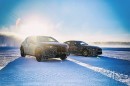 BMW electric vehicles testing in Sweden