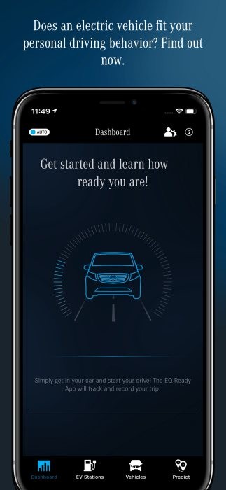 eDrive@VANs ecosystem: Transparent advice at any time – major update for the eVan Ready App from Mercedes-Benz Vans