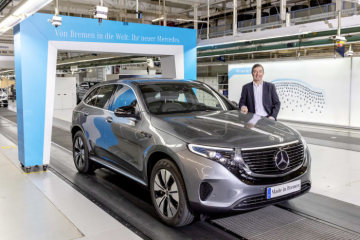 Mercedes-Benz EQC (combined electrical consumption: 20.8 - 19.7 kWh/100 km; combined CO2 emissions: 0 g/km) is produced at the Mercedes-Benz Bremen plant – and can be ordered now. Markus Keicher, Site Manager Mercedes-Benz Bremen plant.