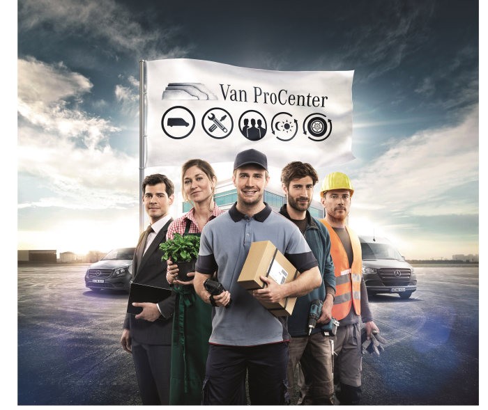 Mercedes-Benz Vans: Accumulated van expertise in more than 200 locations: six years of Mercedes-Benz Van ProCenters in Europe