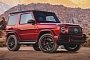 Mercedes-AMG G63 Two-Door Looks like a Suzuki Jimny on Steroids