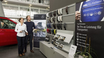 Mercedes-Benz Services: 100 Van ProCenter in Germany – Van competence centres