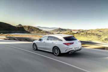 Mercedes-Benz CLA Shooting Brake, X118, 2019, AMG-Line, exterior, digital white