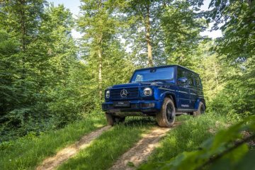 Mercedes-Benz G 350 d; brilliant blue