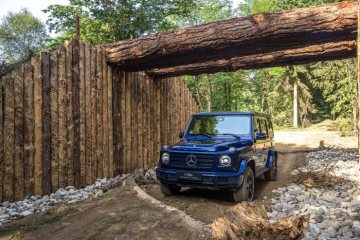 Mercedes-Benz G 350 d; brilliant blue