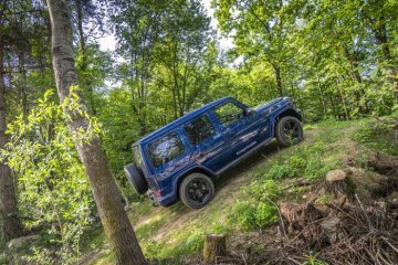 Mercedes-Benz G 350 d; brilliant blue