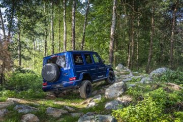 Mercedes-Benz G 350 d; brilliant blue