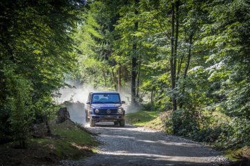 Mercedes-Benz G 350 d; brilliant blue
