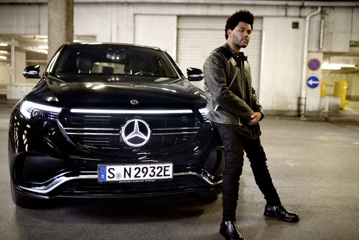 "Enjoy Electric." – The campaign for the Mercedes-Benz EQC: A new era of mobility with global star and Creative Director The Weeknd