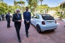 Fiat 500e launch on 63rd anniversary of the Nuova 500