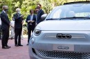 Fiat 500e launch on 63rd anniversary of the Nuova 500