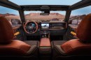 2021 Ford Bronco Badlands with manual transmission, 37-inch tires, Method 105 wheels