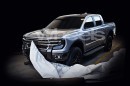 2023 Ford Ranger prototype (not confirmed)